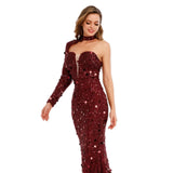 Fongt Summer Ebaywish Evening Dress Performance Dress Long Fish Tail Thin Dress