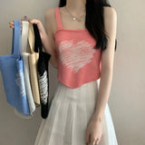 And Spicy Love Slim Slim Sling Vest Women Summer Irregular Short Hottie Short Blouse