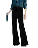 Gold Veet High-waisted Trousers Collage Slightly