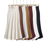 Fongt Body Repair Spring New Repair Super High-Waist Super Fairy Half-Body Skirt