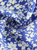 Square Collar Cotton Print