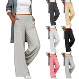 Large Draping Casual Pure Color Elastic