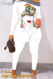 Collar Pullover Top Slim Fit Pants Suit Elegant Women Printed Long Sleeve Pant Suit Female Streetwear Vintage Two Piece