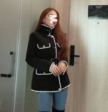 Big Size Long Cotton-padded Coat Long Sleeve Loose Fit Women Parkas Fashion Tide New Spring Autumn