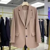 Fongt Suit Jacket Woman 2025 Design Sense Korean Version Of The New Fried Street Casual Temperament Trend Small Suit