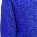 QUALITY Newest 2023 Classic Designer Jacket Women's Silver Lion Buttons Double Breasted Slim Fit Textured