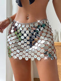Fongt Sales 2023 Across The New Style Sexy Street Shot Bead Skirt