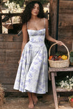 Fongt Dress New French Retro Dress Court Style Dopamine Wearing Sling Dress Woman