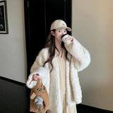 Fongt New Winter Imitation Flower Fox Stid Atmosphere To Dye Environmental Protection Fur One Thickened With Fashion Jacket