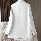 Fongt Suit Jacket Female Spring And Autumn 2024 New Small Spring And Autumn Suit Jacket Temperament Korean Version Casual Women-Outfit