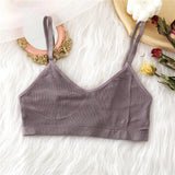 Seamless Tank Tops Women Bra Sexy Underwear Adjustable Strap Wire Free Bralette Female Lingerie Intimates