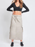 Fongt Summer Wind Low-Waist Pumping Irregular Solid Dress Female Straight Body Skirt