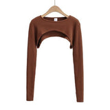 Fongt Sexy Trend In Net Red Super Short Repair Jacket Hoodie Carefully Machine Personality Outside The Top Woman