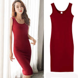 Fongt Bottom Dress Long Slip Dress Large Size Women's Fat Mm Dress 2024 Summer Student Bottom