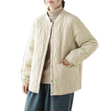 Fongt Down Cotton Coat Women's Coat Winter Loose Thin Cotton Robes New Women's Clothing Short-Term Warm Cotton Clothes