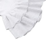 Spaghetti Strap Low Cut Pleated Mini Dress Women Backless Slim Fit Casual White Robe 2023 Spring Fall Fairy Grunge