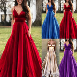 Fongt 2025 New Women's Wish Sexy V-Neck Dress Suspension Evening