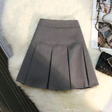 Fongt Skirt Women's Large Size 100-Fold Skirt 2025 New High-Rise Slim Small Man Anti-Walking Spring, Autumn And Winter A Short Skirt