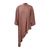 Fongt Summer Chiffon Irregular Fashion Size Women's Loose Dress