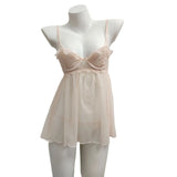 Fongt Sexy Lace Lace Sling Aja Girls Summer Thin Mesh With Thoracic Mat Home Pyjamas Women Spring And Autumn
