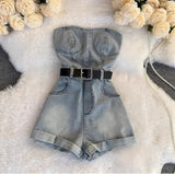 Fongt Fit Panty Women's New High-Rise Thin Leg Shorts Small Casual Jumpsuit Hottie Trousers