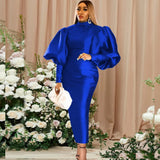 Fongt Bubble Sleeve Christmas Dress Party Dress Party Dress Party Dress Party Dress