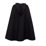Style, High Quality, Autumn And Winter, New Solid Color, Medium And Long Style Hooded Cloak, Shoulder Cloak-Outfit