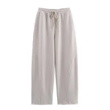 Fongt Homemade New Women's Dresses Prepared-Pair Balloon Type Spliced Trousers