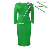 Fongt Women's 2025 Spring New Fashion Elegance Elegant OL Tongle Pencil Dress Packed African Dress