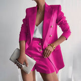Fongt And Autumn Small Suit Retro Coat Repair Fashion 2025 Spring And Autumn Women's Casual Design Top