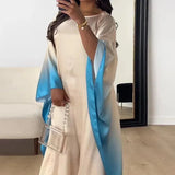 Ethnic Tribal Long-Sleeved Printed Summer Skirt-Outfit