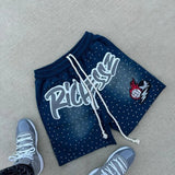 Fongt New PICHESSE 3 Printed Shorts 2025 New Hot Hit Trend Sweatpants Hot