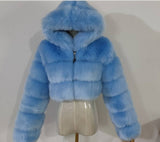 Fongt Fur Autumn And Winter New Imitation Fur Turf Warm Hat Fur Coat Woman
