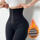 Leggings Women High Waist Legging Push Up Warm Pants Winter Black Sports Leggins