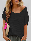 Fongt Summer Beach Hooded Hollow Knitted Round Neck Loose Large Size Sun Protection Suit