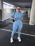 Fongt # 2025 Autumn And Winter New Women's Casual Two-Sleeves Of Sleeves Of Long Sleeve Sports Set