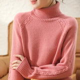 Sweater For Women Fall Winter Casual Knitted Tops Candy Colors Korean Long Sleeve Bottomed Pullover New Sueter