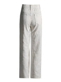 Fongt Spring And Autumn New Trend Broken Hole Mesh Splicing Straight Pants Design Sense Jeans Female-Outfit