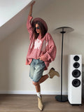 Fongt Trend Design Knitted Bunny Sweater Spring And Autumn Lazy Wind Loose Leisure Women