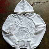 Fongt New Jacket Embroidered Eyes National Tide Handsome Hoodie Hoodie Hoodie