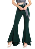 High Waist Bell Pants Flare