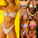 Fongt Swimsuit Female Feel Bikini Ladies Adult Strapless Swimsuit