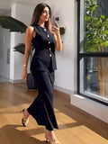 Fongt Women's Fashion Bodywear Body Armor Solid Color Body Repair Hip Two Sets Of Knitted Long Skirt Suit Woman