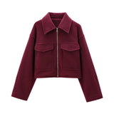 Fongt Women's Clothing Explosion Beads, Short Jacket Jacket