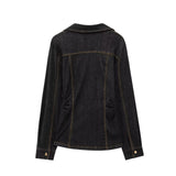 Fongt New Denim Repair Shirt 2300576 Tann Horn Trousers 2230576