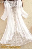 Women Lace Jacket Summer Elegant Half Sleeve Embroidery Floral Thin Lace Coats Ladies White Cardigan
