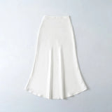 Fongt Spring New Silk-Skinty Texture Slimming Skirt