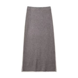 Fongt Homemade New Women's Dress Clamming Side Knitted Dress
