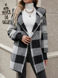 Fongt New Coat Loose Lattice Knitted Cardigan Fashion Sweater