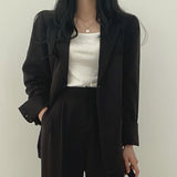 Fongt Suit Jacket Female 2024 New Spring And Autumn Korean Version Chic Small Suit Suit Jacket Design Sense Minority-Outfit